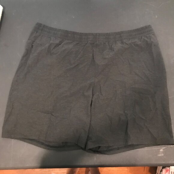 VRST Men's 2X-Large Elevate 8" Inseam Pure Black Athletic Shorts Moisture-Wickin - Picture 1 of 8